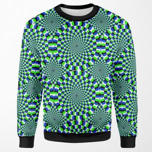 Op Art Optical Illusion All-over-print Unisex Sweatshirt