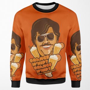 Orange Whip All-over-print Unisex Sweatshirt