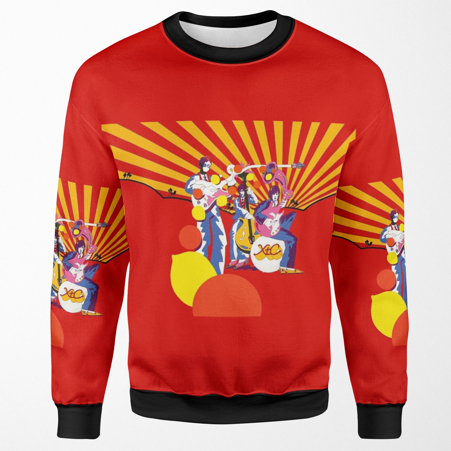 Oranges And Lemons All-over-print Unisex Sweatshirt