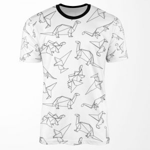 Origami Dinosaurs All-over-print T-shirt