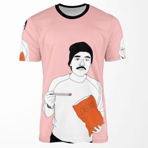 Oscar Isaac Eating Cheetos With Chopsticks All-over-print T-shirt