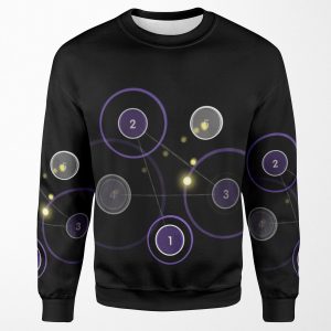 Osu Star Pattern All-over-print Unisex Sweatshirt