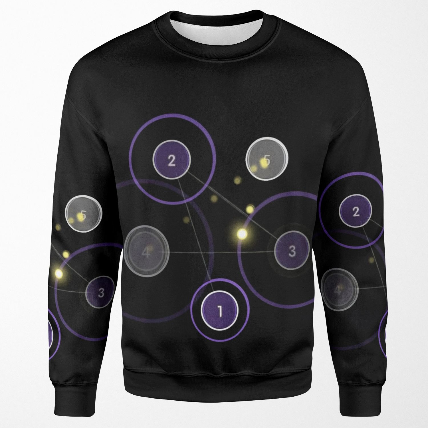 Osu Star Pattern All-over-print Unisex Sweatshirt