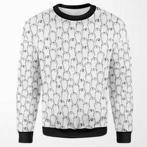 Otter Pattern All-over-print Unisex Sweatshirt