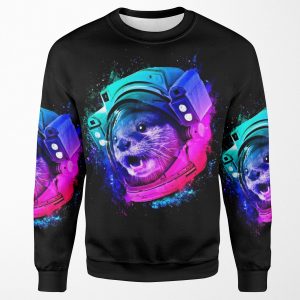 Otter Space All-over-print Unisex Sweatshirt