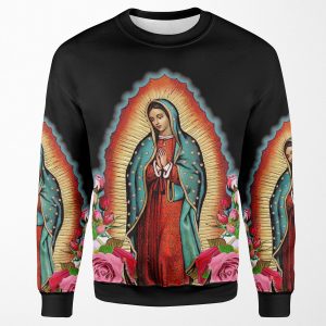 Our Lady Of Guadalupe All-over-print Unisex Sweatshirt