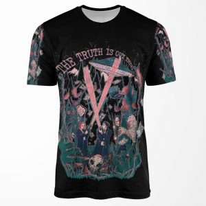 Out There Ode To The X Files All-over-print T-shirt