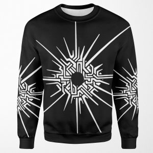 Outer Wilds Eye Of The Universe Symbol White All-over-print Unisex Sweatshirt