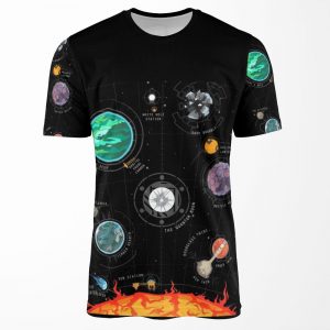 Outer Wilds System All-over-print T-shirt