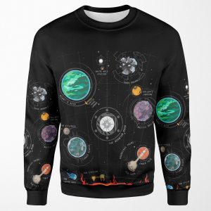 Outer Wilds System All-over-print Unisex Sweatshirt