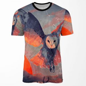 Owl Hunt All-over-print T-shirt