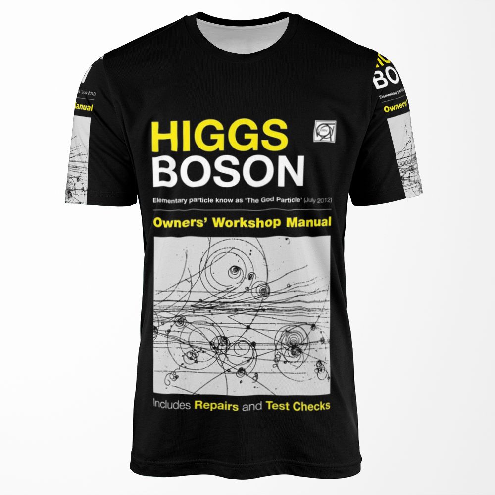 Owners Manual Higgs Boson All-over-print T-shirt