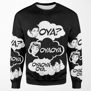 Oya Oya Oya Haikyuu All-over-print Unisex Sweatshirt