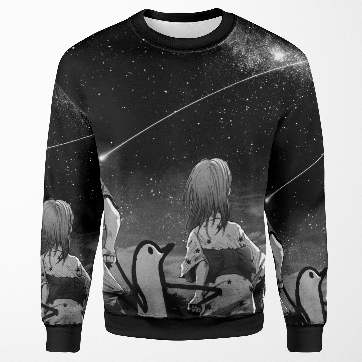 Oyasumi Punpun Milky Way All-over-print Unisex Sweatshirt