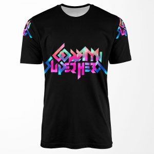 P02 Goddamn Super Hero All-over-print T-shirt