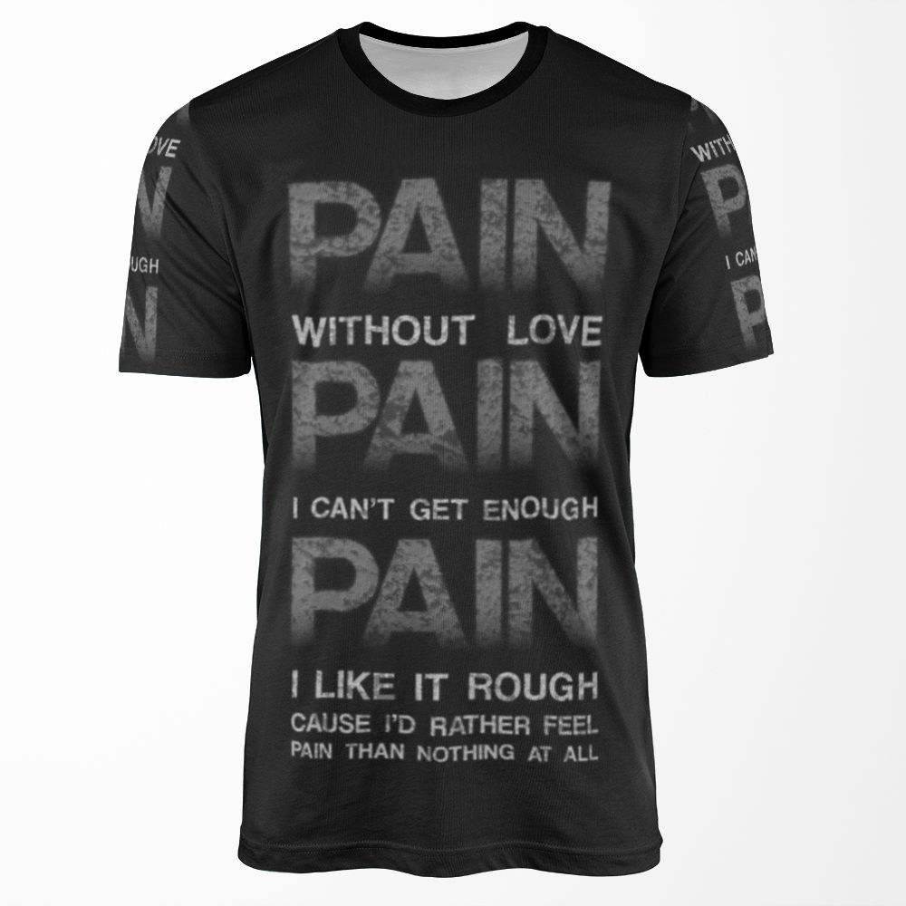 Pain All-over-print T-shirt