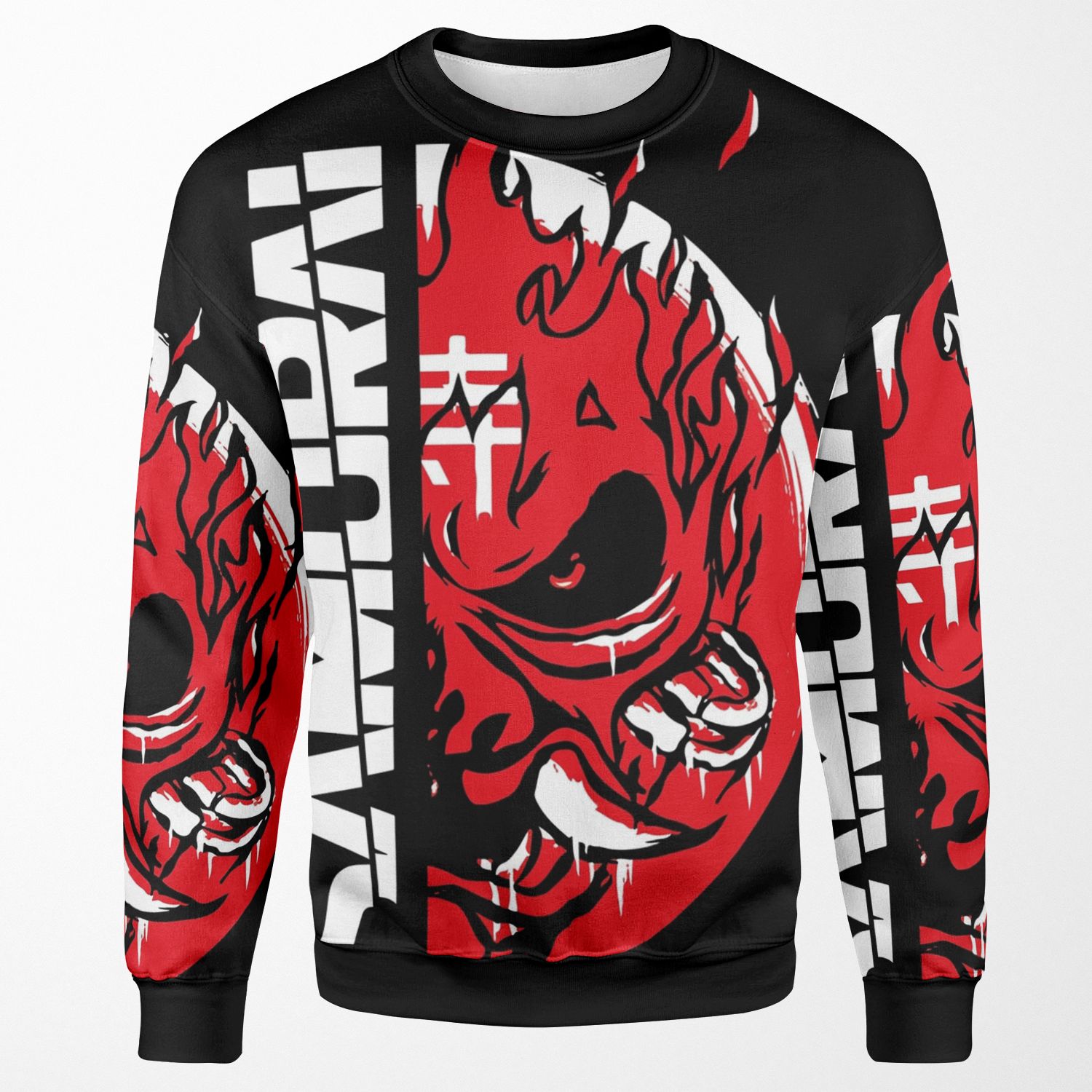 Painted Samurai All-over-print Unisex Sweatshirt