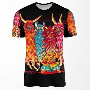 Pakku Man All-over-print T-shirt