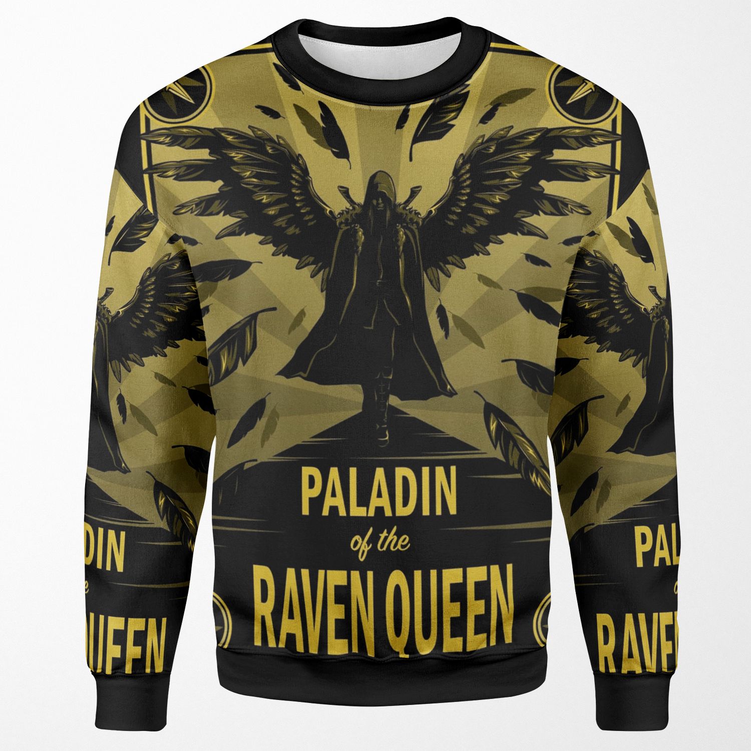 Paladin Of The Raven Queen All-over-print Unisex Sweatshirt