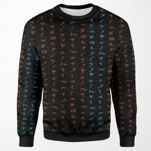 Paleo Hebrew Alephbet All-over-print Unisex Sweatshirt