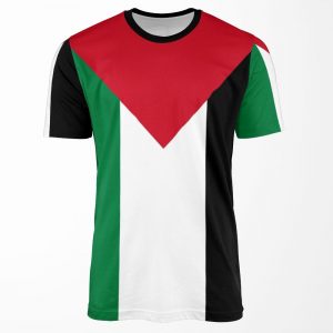 Palestine Flag All-over-print T-shirt