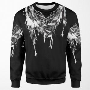 Palestinian Keffiye All-over-print Unisex Sweatshirt