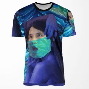 Pandemic Blues All-over-print T-shirt
