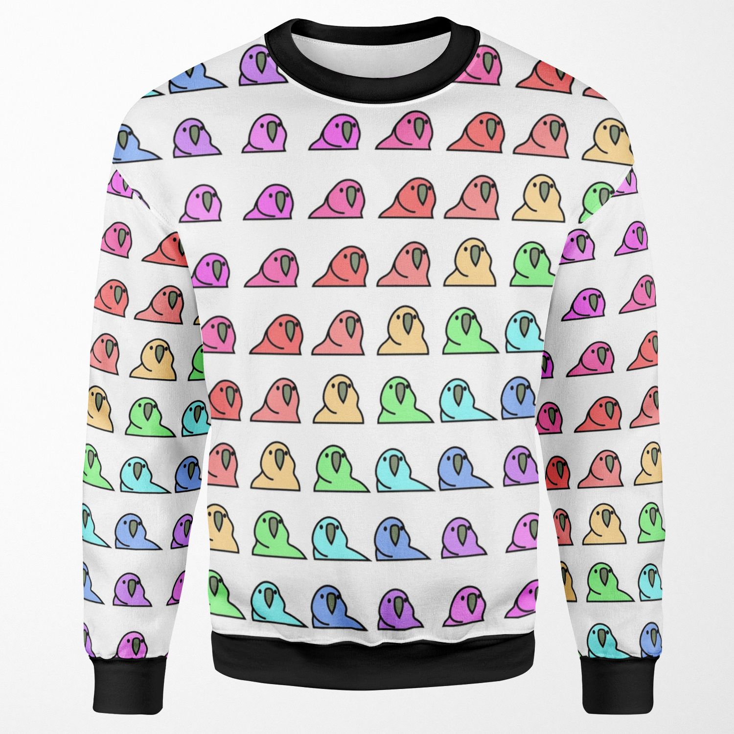 Partyparrot Conga Party All-over-print Unisex Sweatshirt