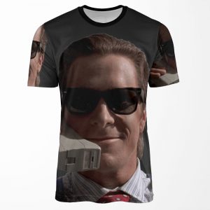 Patrick Bateman On Phone American Psycho All-over-print T-shirt