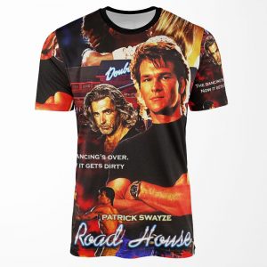 Patrick Swayze Road House All-over-print T-shirt