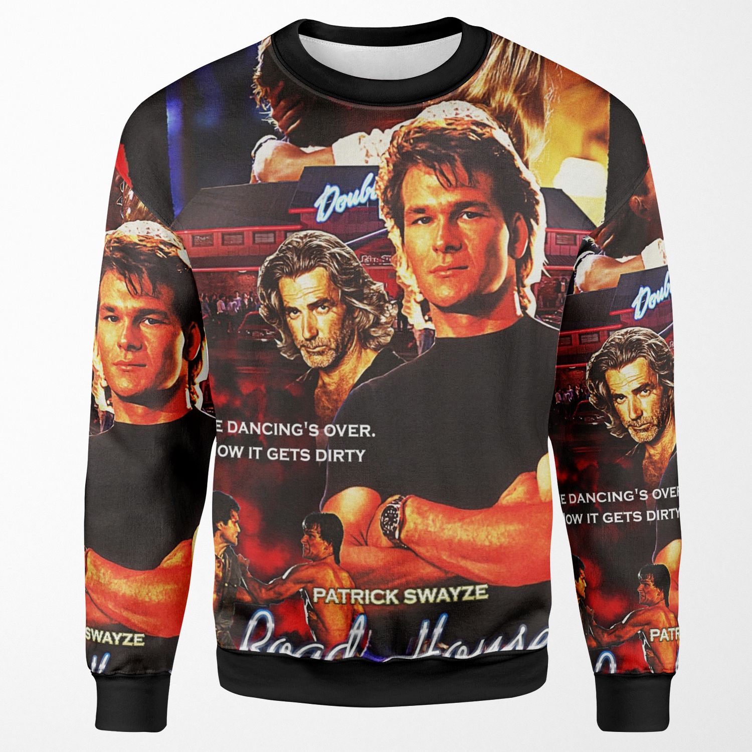 Patrick Swayze Road House All-over-print Unisex Sweatshirt