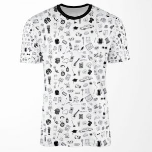 Pattern All-over-print T-shirt