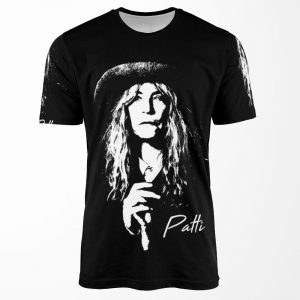Patti Smith Portrait All-over-print T-shirt