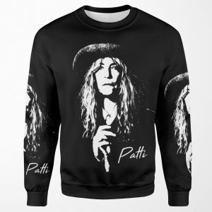 Patti Smith Portrait All-over-print Unisex Sweatshirt