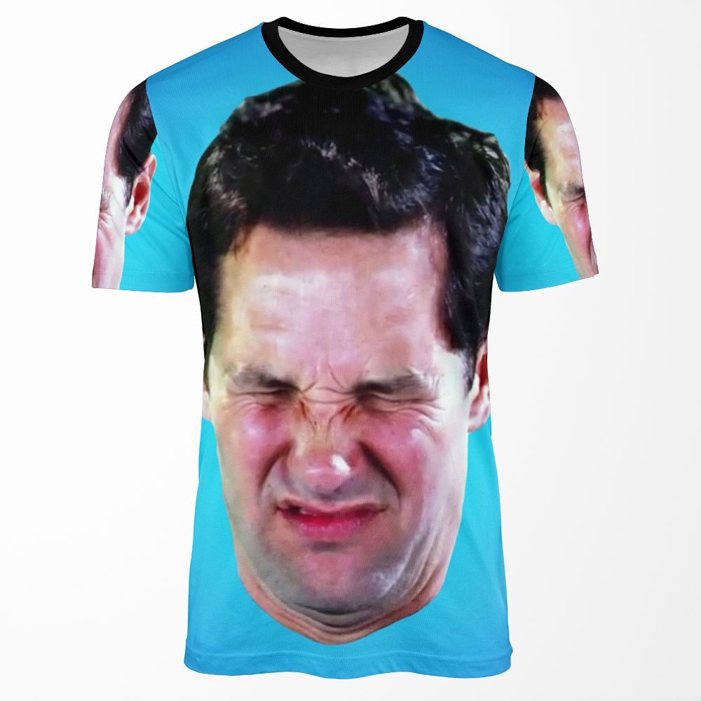 Paul Rudd Hard At Work All-over-print T-shirt