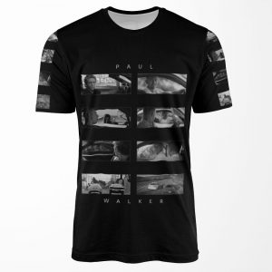 Paul Walker Fast Furious All-over-print T-shirt