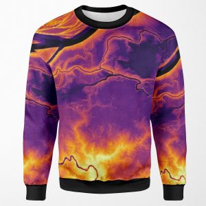 Peace Athabasca Delta 5 Inferno All-over-print Unisex Sweatshirt