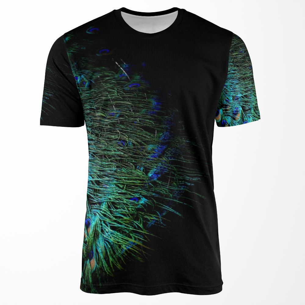 Peacock Feather All-over-print T-shirt