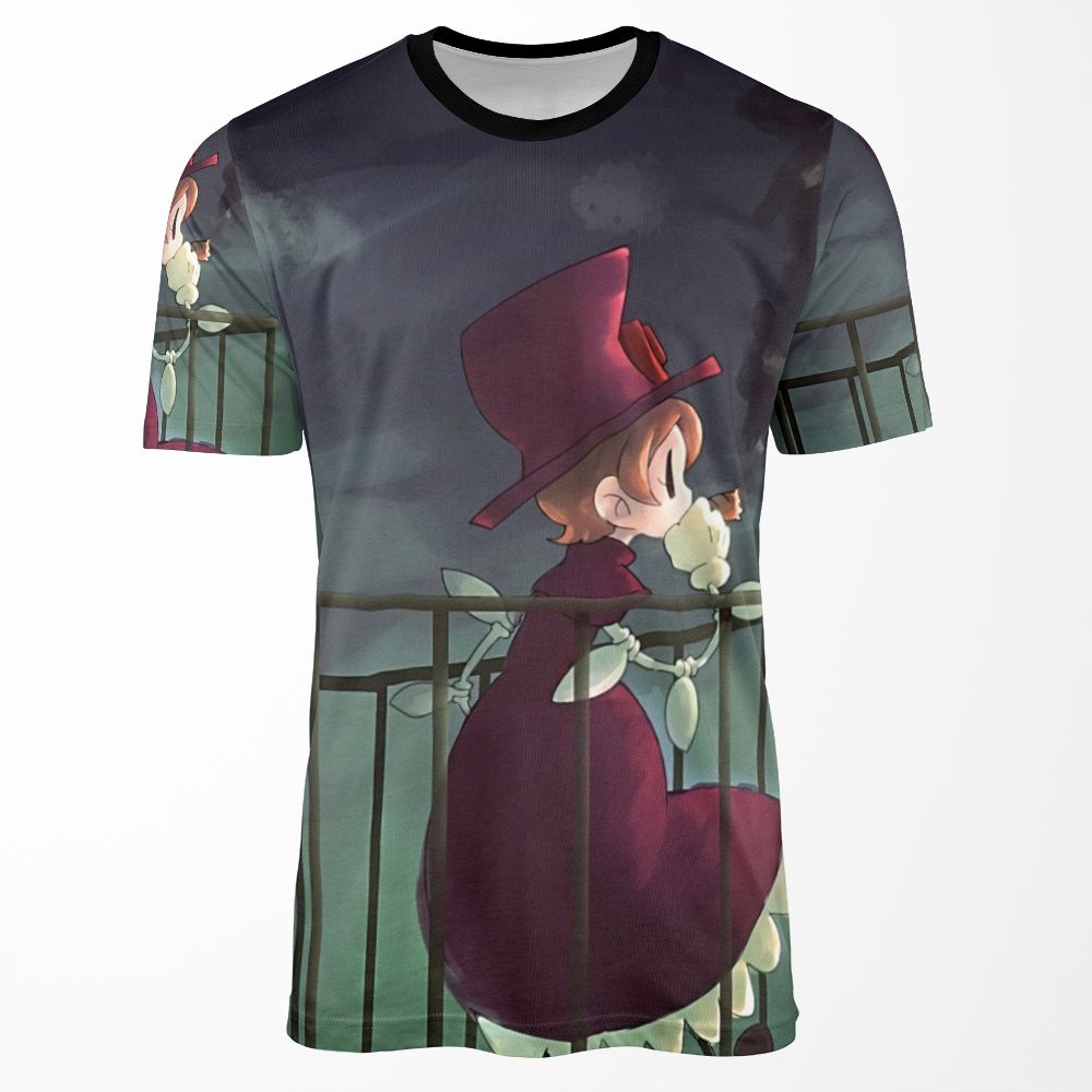 Peacock Smoking All-over-print T-shirt