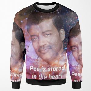 Pee Is Stored In The Heart All-over-print Unisex Sweatshirt