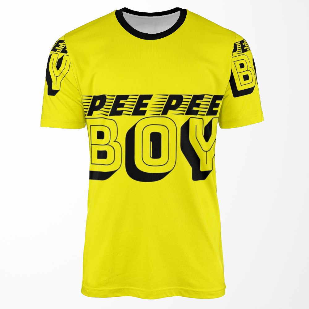 Pee Pee Boy All-over-print T-shirt