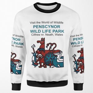 Penscynor Bird Gardens Stickers T Shirts And Hoodies All-over-print Unisex Sweatshirt