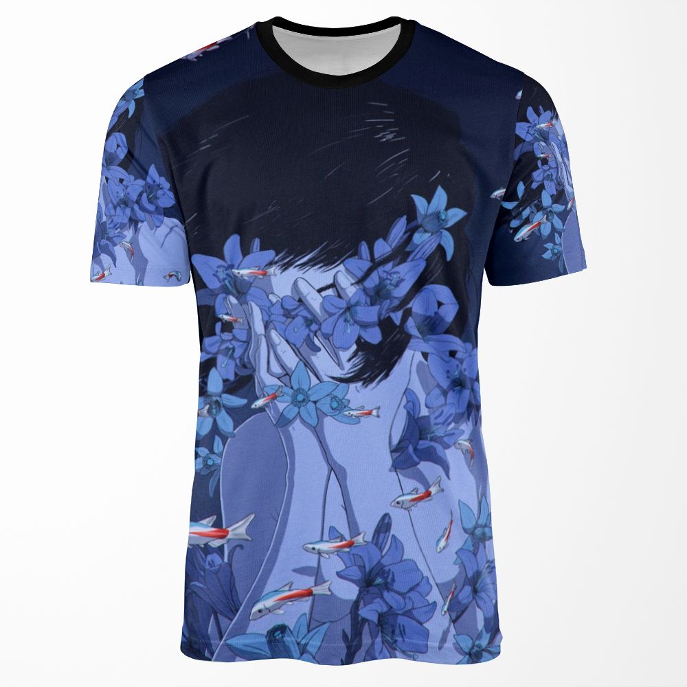 Perfect Blue All-over-print T-shirt