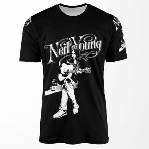 Perfects Art Styles Young Guitarist And Typorgraphy All-over-print T-shirt