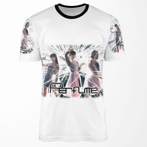 Perfume Future Pop Action Pose All-over-print T-shirt