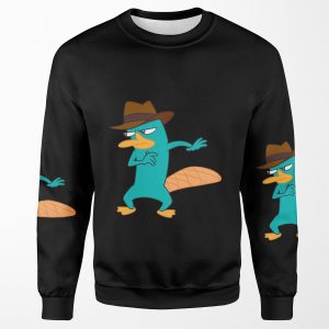 Perry The Platypus All-over-print Unisex Sweatshirt