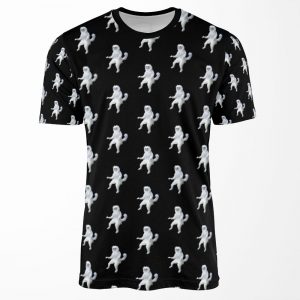 Persian Cat Room Guardian Meme All-over-print T-shirt