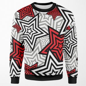Persona 5 Star Background All-over-print Unisex Sweatshirt