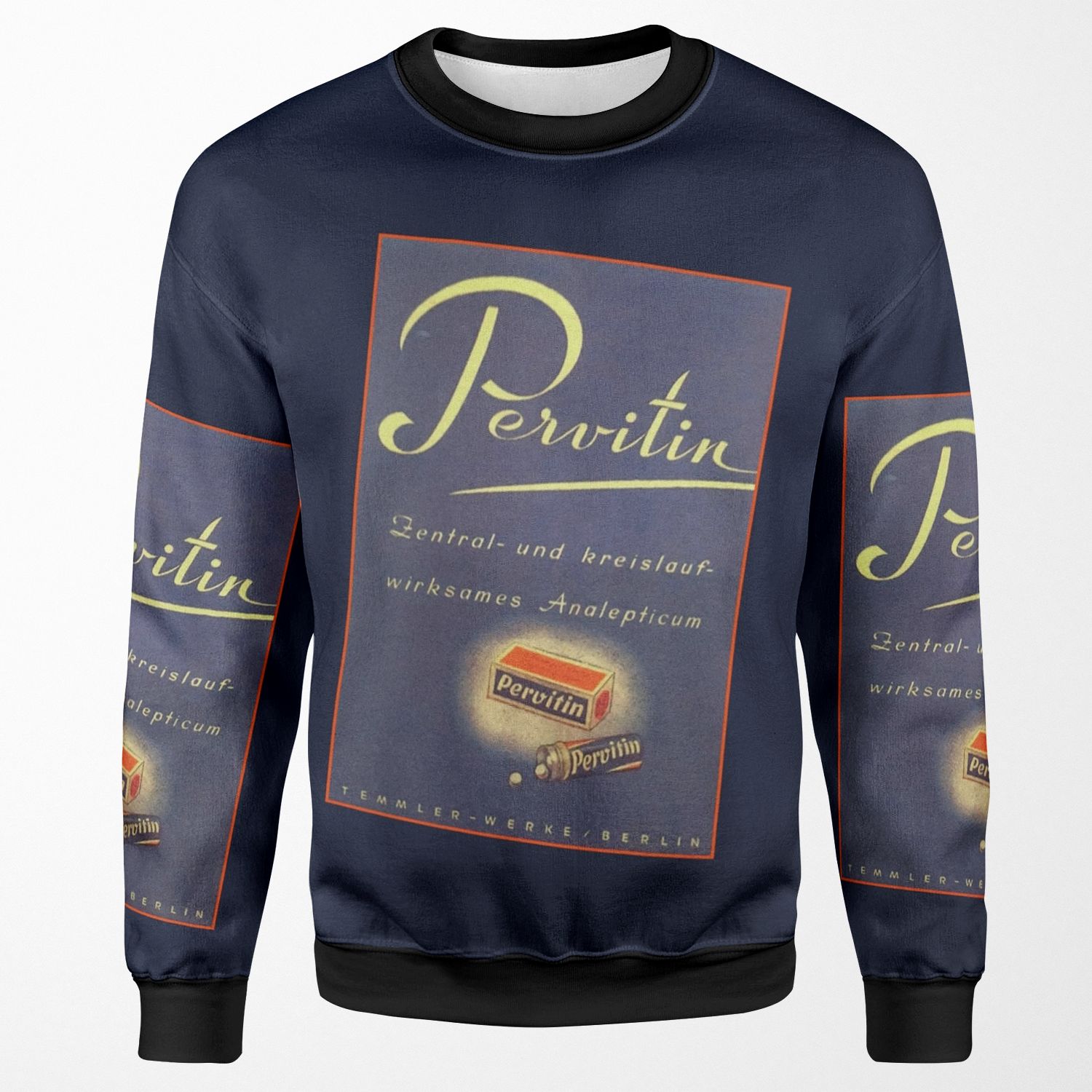 Pervitin All-over-print Unisex Sweatshirt