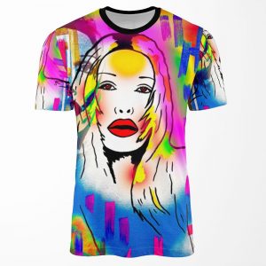 Pete Burns Collection Merchandise By Dusty O All-over-print T-shirt